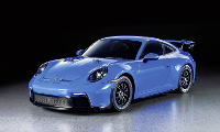 Tamiya 1:10 RC auto Sportwagen 1:10 RC Porsche 911 GT3 (992) (TT 02) Brushed 4WD Bouwpakket TT 02