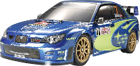Tamiya 51289 1:10 Body Subaru Impreza WRC 2007 187 mm Ongeverfd, niet gesneden