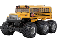Tamiya King Yellow 6x6 Bus 1:18 Brushed Rc Auto Elektro Monstertruck 4wd Bouwpakket