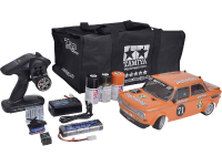 Tamiya M 05 NSU TT Prinz JÃ¤germeister 1:10 RC auto Elektro Straatmodel Voorwielaandrijving Bouwpakket Exclusieve set, Incl. Elektrobox, Incl. Accu, oplader en