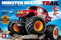 Tamiya Monster Beetle Trail 1:14 Brushed RC auto Elektro Monstertruck 4WD Bouwpakket