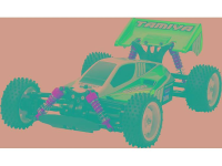 Tamiya NeoScorcher 1st Try 1:10 Brushed RC auto Elektro Buggy 4WD Bouwpakket