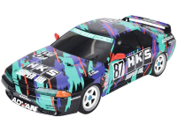 Tamiya TT 01E HKS Nissan Skyline GT R Brushed 1:10 RC auto Elektro Straatmodel 4WD Bouwpakket