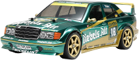 Tamiya 1:10 RC auto Elektro Straatmodel Mercedes Benz 190E Diebels Alt Brushed 4WD Bouwpakket TT 01E
