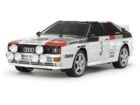 Tamiya TT 02 Audi Quattro Rally Brushed 1:10 RC auto Elektro Straatmodel 4WD Bouwpakket
