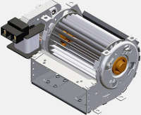 Tangentiã«le Ventilator Motor Rechts 230 V/ac Trial Tas09b 004 00