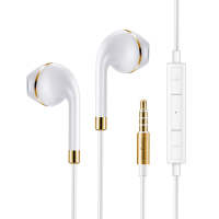 Tangmai T10 3.5Mm Elegant Earphone In ear Heavy Bass Headphone with Mic for iPhone Samsung Xiaomi