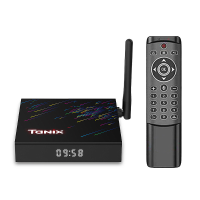 TANIX TX68 H618 Smart TV Box Android 12.0 4G + 32GB bluetooth 5.0 TVBOX met 2.4G/5G Wifi ondersteuning 100M Ethernet 4K
