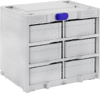 Tanos Systainer³ Rack/6 M 337 83000878 Transportkist ABS kunststof (b x h x d) 396 x 330 x 296 mm