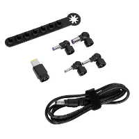 Targus 90 W Legacy accessoireset (DC kabel naar tip + 5 tips + opberghouder) adapter