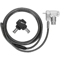 Targus DEFCON Ultimate Universal Master Keyed Cable Lock with Slimline Adaptable Lock Head diefstalbeveiliging