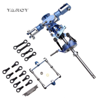 Tarot 450 Sport Main Rotor Head Set Blue Tl2413