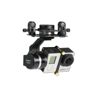 Tarot Gopro 3dⅲ Metal Cnc 3 Axis Brushless Gimbal Ptz For Gopro 4 3+ 3 Fpv Quadcopter Tl3t01