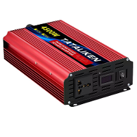TATALIKEN Pure Sinusgolf Omvormer 4500W Pico Pure Sinusgolf 12V 24V naar 110 220V 1500W Buiten Camping Omvormer Overbela