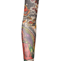 Tattoo Sleeves Arm Stockings Motorbike Riding Cycling Outdoor Sports Sunscreen Halloween Party