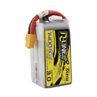 TATTU R LINE 3.0 6S 22.2V 1400mAh 120C 6S1P LiPo batterij met XT60 stekker voor RC drones FPV races