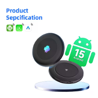 Tbox Ultra2 3 in 1 Android 15.0 SM6350 Tv Box CarPlay Draadloze Android Auto Draadloze Adapter Ondersteuning Youtube Net