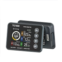 TC169 Batterijtester DC6 60V 30A/75A Kleurenscherm Coulombteller Hoge Precisie Spanning Capaciteitsindicator Ampèremeter