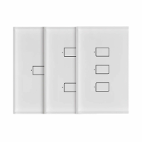 TC2S US 100 240V BroadLink Bestcon Brand Smart Wandlamp Touch Switch Smart Werkt met Alexa Google Home IFTTT