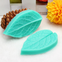 Tc3773 Silicone Leaf Shaped Mold Fondant Cake 3d Silicone Mold