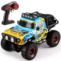 TCS58 RTR 1/10 2.4G 4WD RC Auto Off Road Klimtruck LED Licht Geluid Supersize All terrain Afstandsbedieningsvoertuigen M