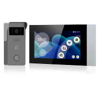 TD D2ICR36W Tuya 1080P 2 draads analoge IP videointercom kit 7 inch kleur aanraakscherm draadloze wifi deurbel RFID toeg
