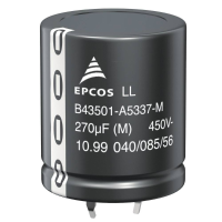 TDK B43501 A5476 M Elektrolytische condensator Snap in 10 mm 47 µF 450 V/DC 20 % (Ø x h) 22 mm x 25 mm 1 stuk(s)