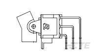 TE Connectivity 1 1571986 1 TE AMP Toggle Pushbutton and Rocker Switches 1 stuk(s) Bag