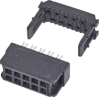 TE Connectivity 1 1658623 0 Female header Rastermaat: 2.54 Mm Totaal aantal polen: 50 Aantal rijen: 2 1 stuk(s)