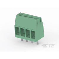 TE Connectivity 1 284391 0 Verbindingsklem Flexibel: 0.05 2 Mm² Massief: 0.05 2 Mm² Aantal polen: 10 1 stuk(s) Groen Box