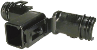 TE Connectivity 1011 255 0205 Ronde connector Trekontlasting behuizing Totaal aantal polen: 2 Serie (ronde connectoren): DT 1 stuk(s)