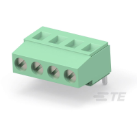 TE Connectivity 282851 8 Verbindingsklem Flexibel: 0.05 3 Mm² Massief: 0.05 3 Mm² Aantal polen: 8 1 stuk(s) Groen Box