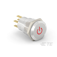 TE Connectivity 6 2213766 6 TE AMP Illuminated Pushbutton Switches 1 stuk(s) Tray