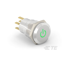 TE Connectivity 7 2213766 4 TE AMP Illuminated Pushbutton Switches 1 stuk(s) Tray