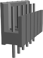 TE Connectivity 829154 6 Male header (standaard) AMP QUICK Rastermaat: 2.54 Mm Inhoud: 1 stuk(s)
