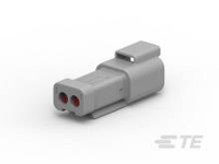 TE Connectivity DT04 2P C017 Male behuizing (kabel) DT Totaal aantal polen: 2 Inhoud: 1 stuk(s)