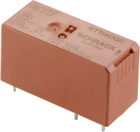 TE Connectivity RT314524 Printrelais 24 V/AC 16 A 1x wisselcontact 1 stuk(s)