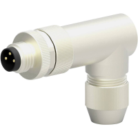 TE Connectivity T4013019031 000 Sensor/actuator connector, niet geassembleerd M8 Aantal polen (sensoren): 3 Stekker, haaks 1 stuk(s)