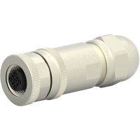TE Connectivity T4110011051 000 Sensor/actuator connector, niet geassembleerd M12 Aantal polen (sensoren): 5 Bus, recht 1 stuk(s)