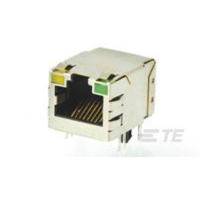 TE Connectivity TE AMP Mag45 Connectors with Magnetics Mag45 Connectors with Magnetics 6605814 4 1 stuk(s)