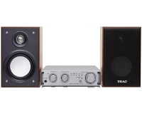 TEAC: HR S101 DAC/Versterker Zilver / Cherry