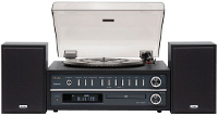 TEAC: MC D800 All in one Platenspeler   Mat Zwart