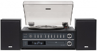TEAC: MC D800 All in one Platenspeler   Zwart