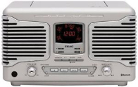 TEAC: SL D800 Bluetooth tafelradio met CD Speler   Zilver