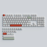 TeamWolf 125 Keys Planet Thema PBT Keycap Set XDA Profile Sublimation Keycaps voor mechanische toetsenborden