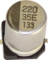 Teapo VEV475M035S0ANB01K Elektrolytische condensator SMD 4.7 ΜF 35 V 20 % (Ø x h) 4 mm x 5.4 Mm 1 stuk(s)