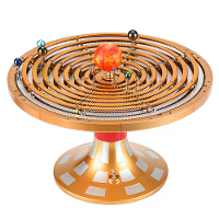 TECHING DM405 Uitzonderlijk Mechanisch Zonnestelsel Model Assemblage Kit DIY Wetenschaps Experiment Creatie Bureausierad