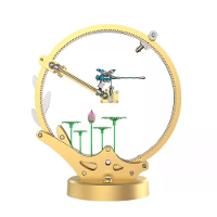 TECHING Vliegende Libelle Sculptuur 3D Metaal Model DIY Montagekit Uitstekende STEAM Educatieve Wetenschap Ontdekkingssp