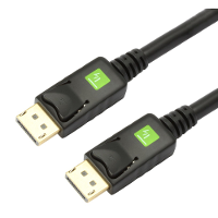TECHly DisplayPort Aansluitkabel [1x DisplayPort stekker   1x DisplayPort stekker] 1 m Zwart