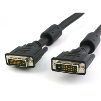 TECHly DVI Aansluitkabel [1x DVI stekker 24+1 polig   1x DVI stekker 24+1 polig] 15 m Zwart